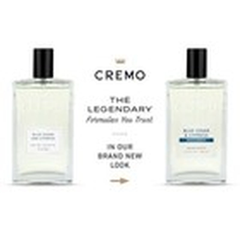 Cremo Blue Cedar & Cypress Cologne Spray, a Woodsy Scent with Notes of Lemon
